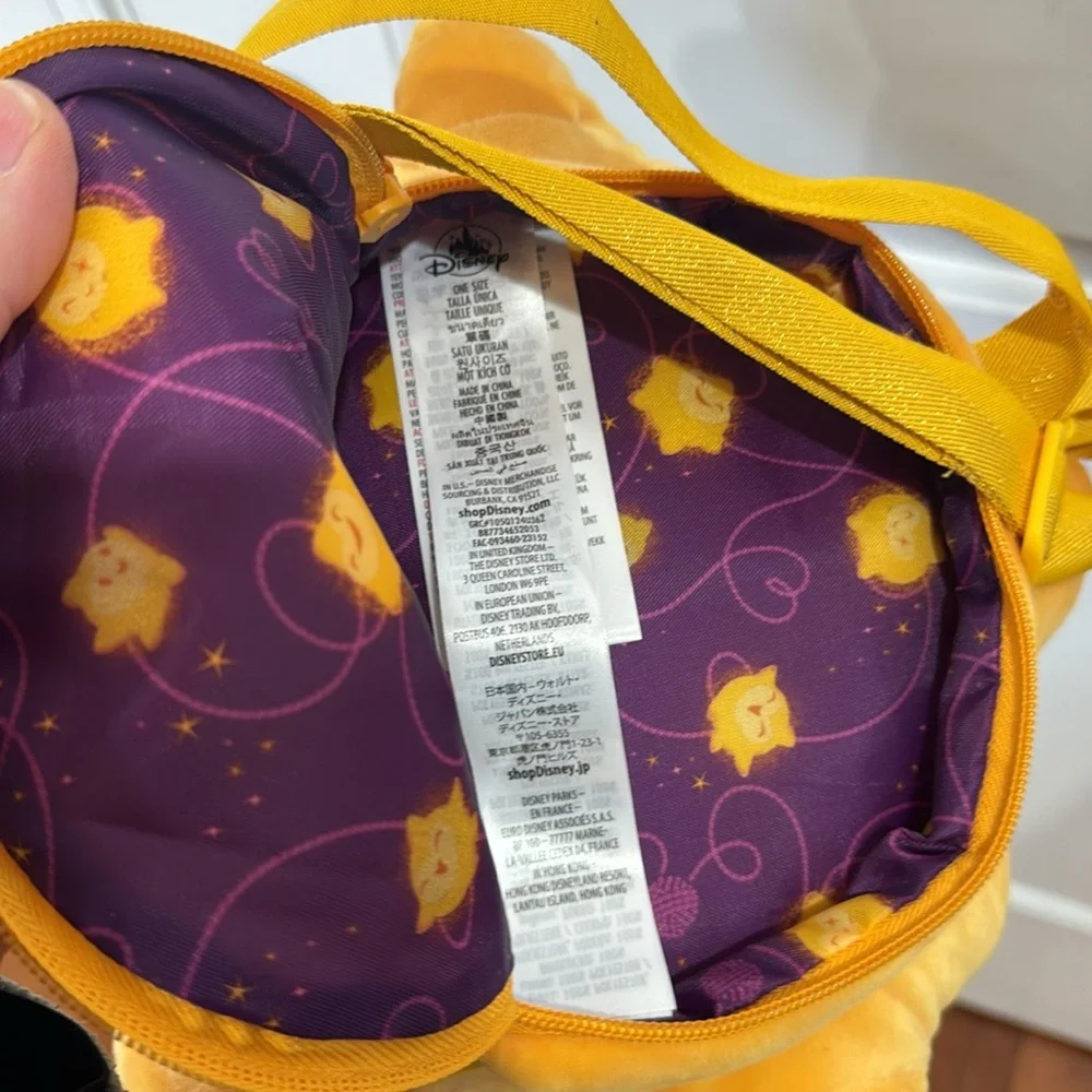 Disney Wish star Smiling Star Backpack in Yellow - Picture 8 of 8